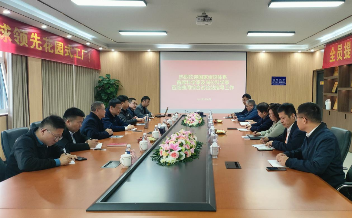 國家蛋雞產(chǎn)業(yè)技術(shù)體系首席科學(xué)家張軍民蒞臨曲周綜合試驗(yàn)站考察調(diào)研